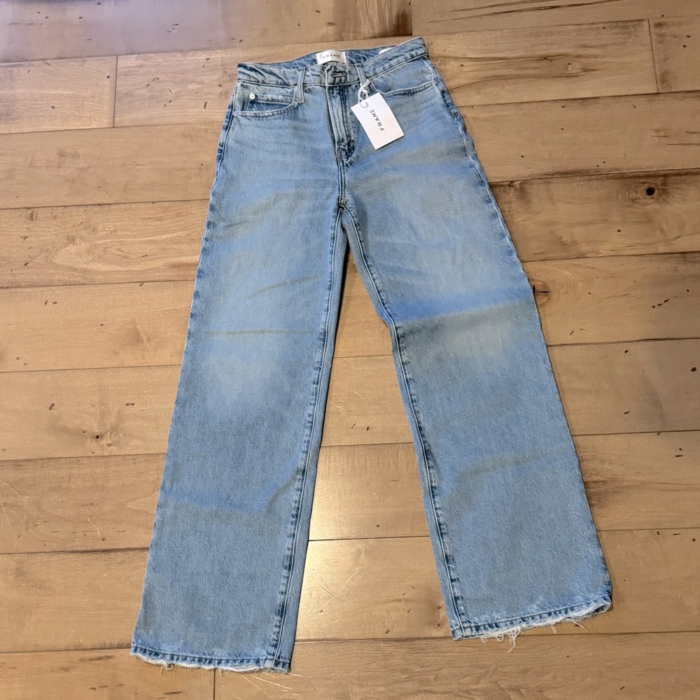 Frame Le Jane Wide Leg in Ziggy - Size 24 NWT